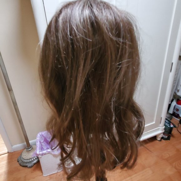 Jon Renau Top Smart Wavy 12" Topper - color 10H16 Latte/Almondine - Picture 2 of 15